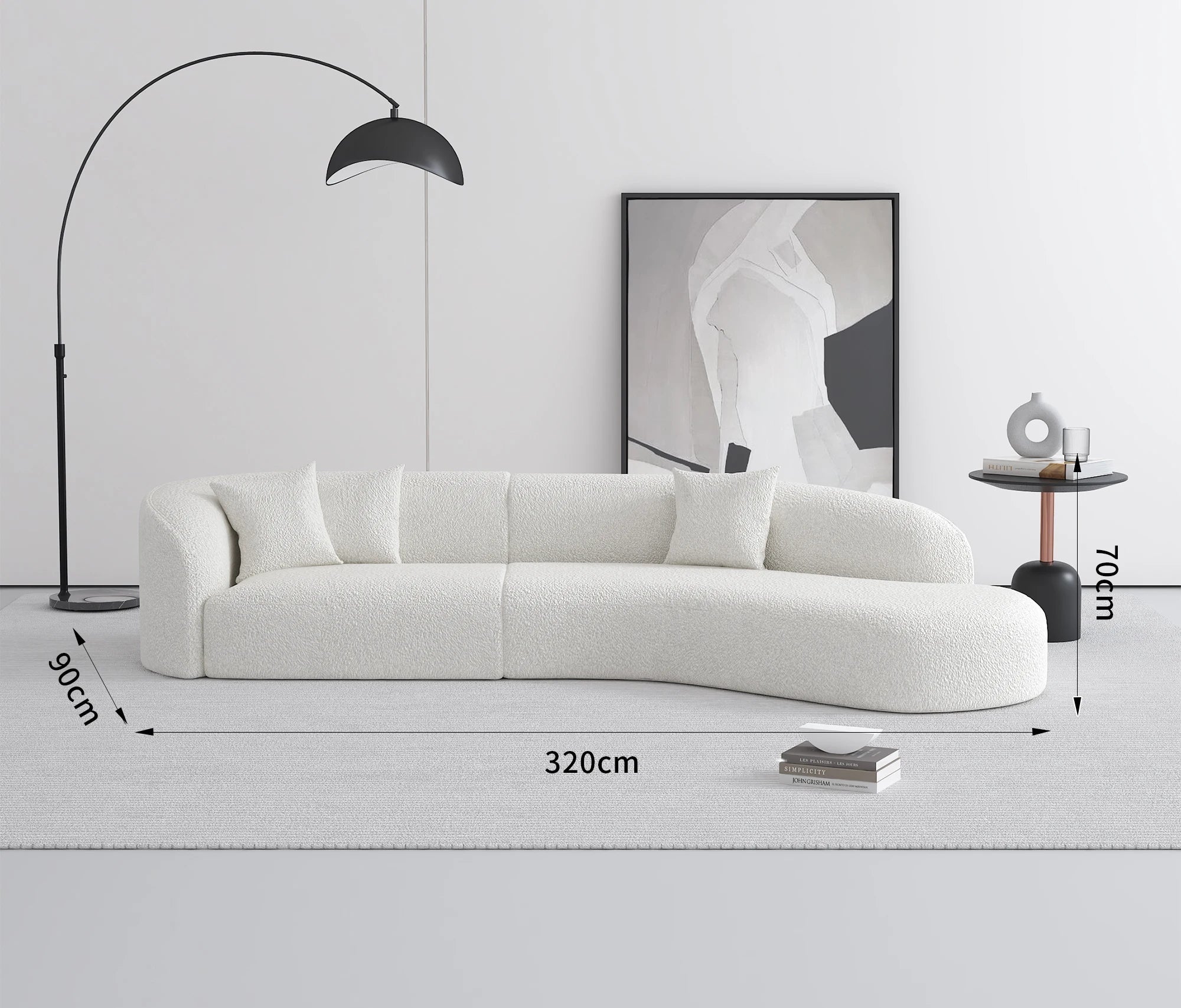 MILANO BIANCO™ Sofa by PurelyhomeDeco