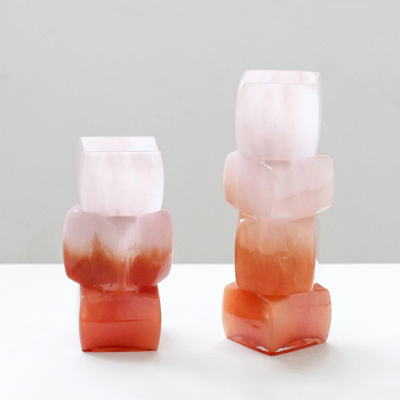 Terracotta Glow Vase by PurelyhomeDeco