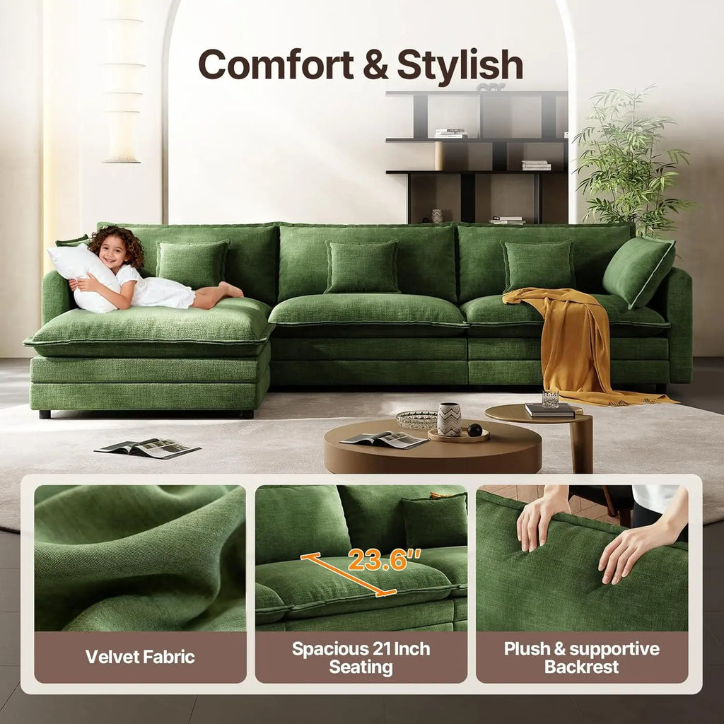 ANGLE VERDE™ Lounge by PurelyhomeDeco