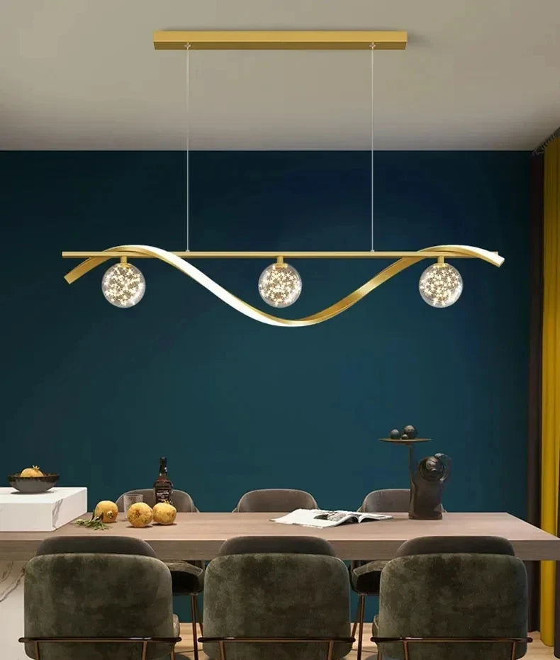Pearl Drift Chandelier by PurelyhomeDeco