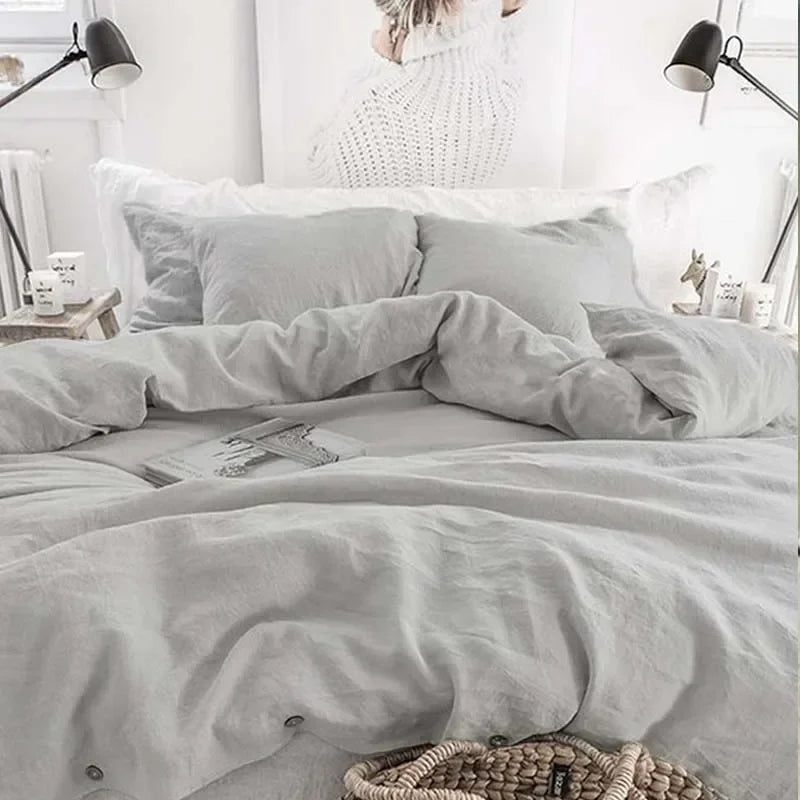 VELARÉ™ Natural French Linen Duvet Cover – Durable, Breathable, Luxury Home Textiles by PurelyhomeDeco