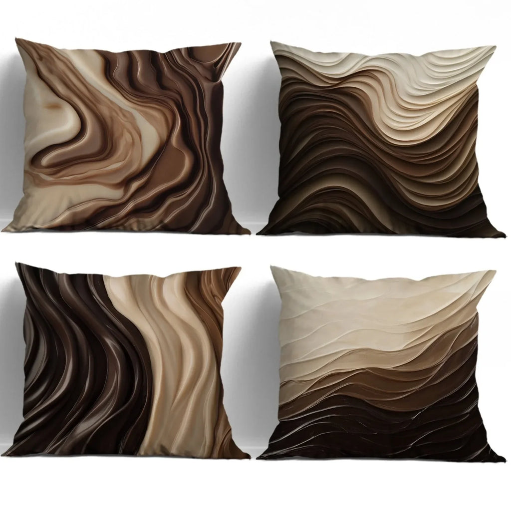 Azure Gild Pillow Set by PurelyhomeDeco