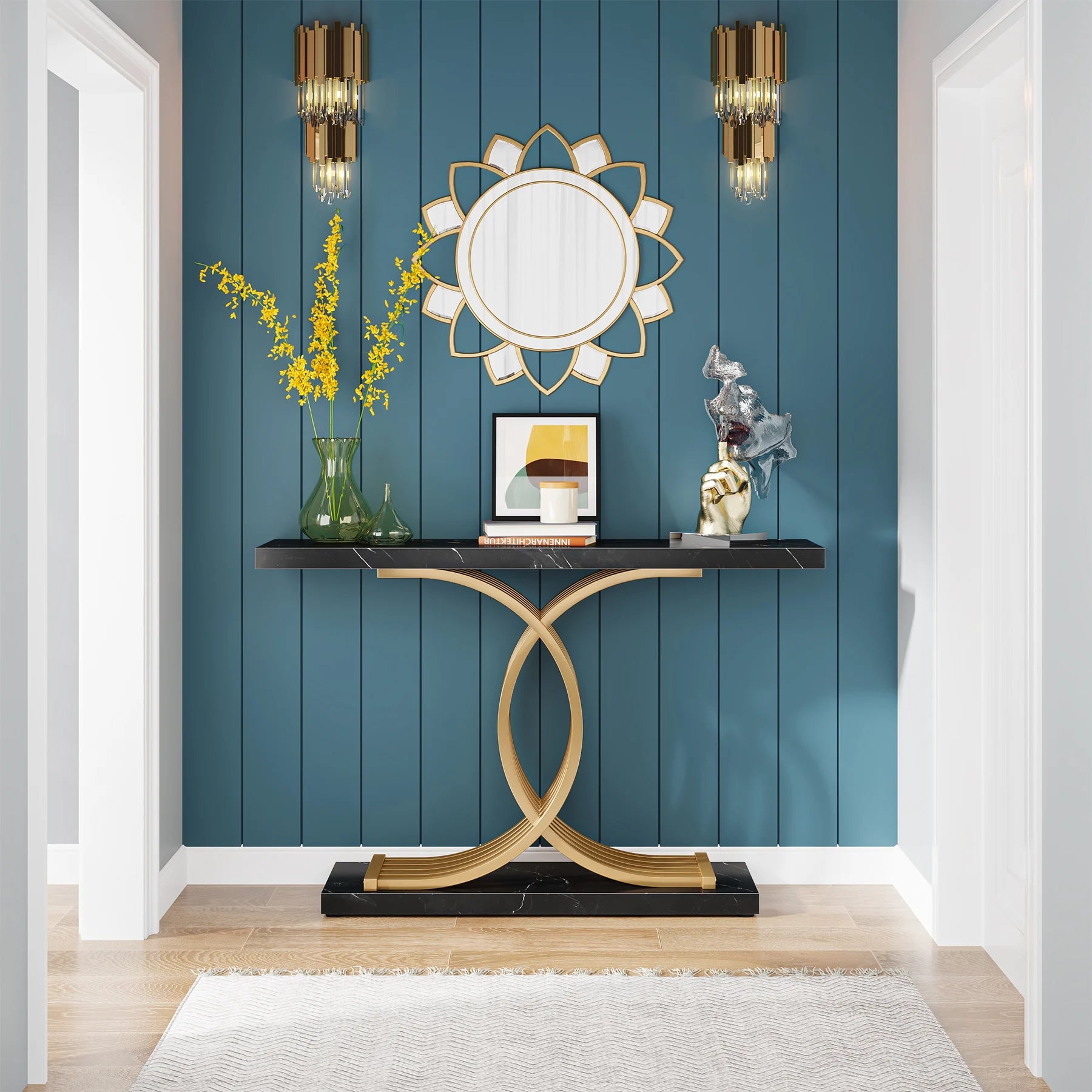 Aurea Axis Console by PurelyhomeDeco
