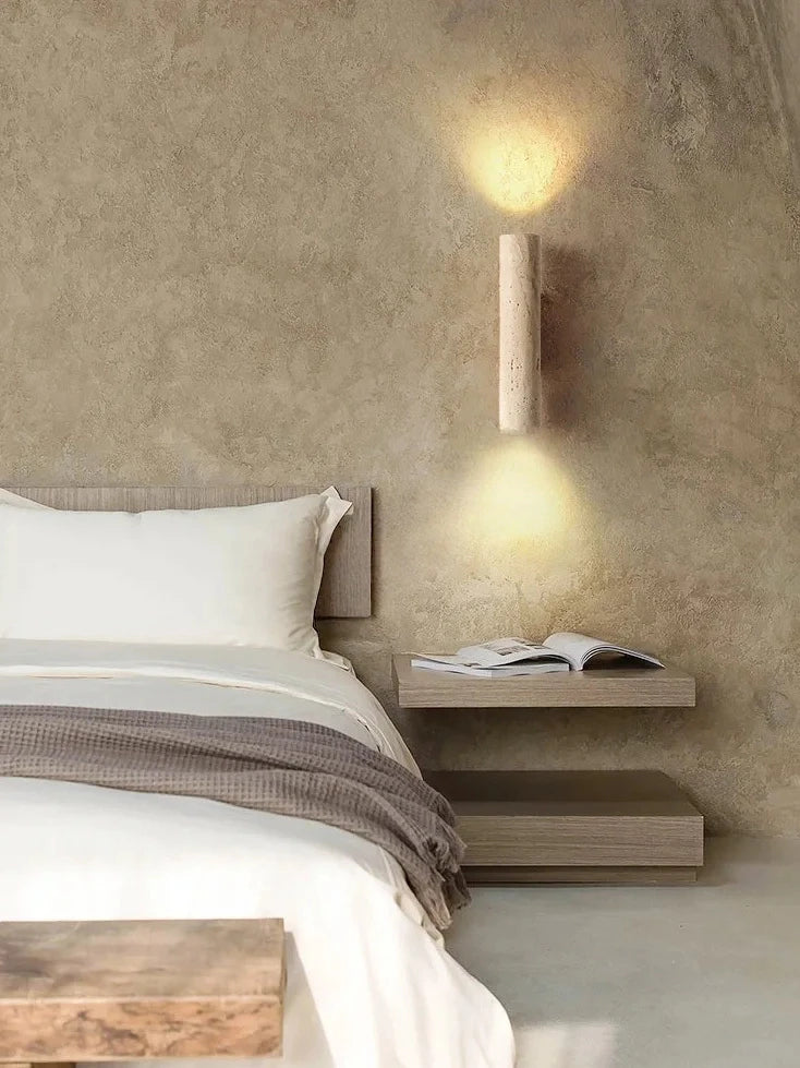 Sabi Stone Sconce by PurelyhomeDeco