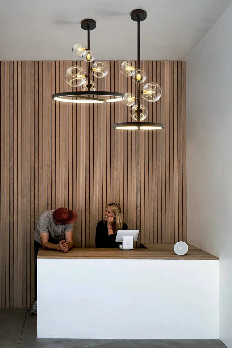 Foam Drift Pendant by PurelyhomeDeco