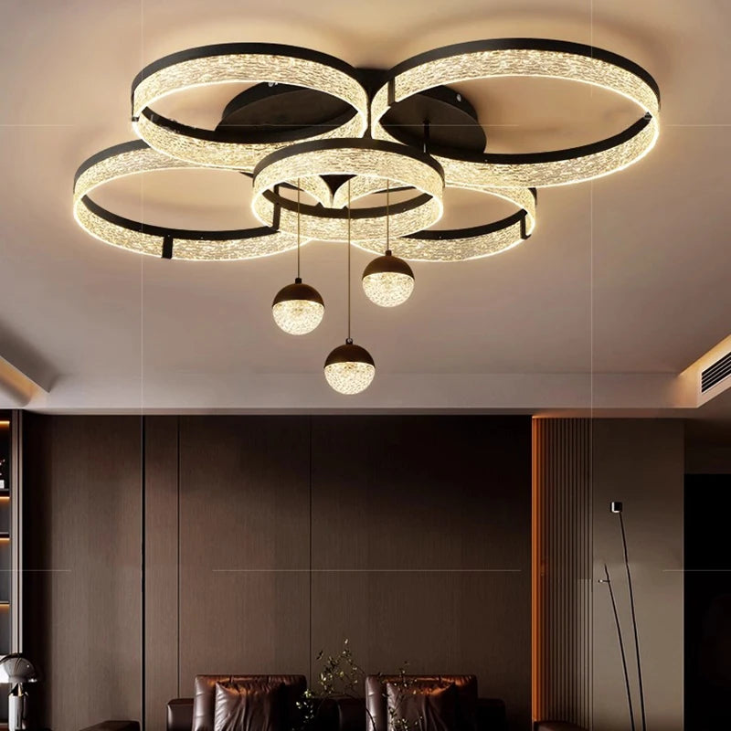 Crystal Cascade Chandelier by PurelyhomeDeco