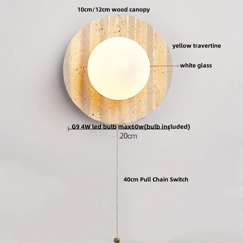 Solin Travertine Light by PurelyhomeDeco