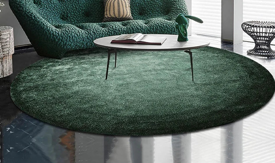 Verdant Halo Rug by PurelyhomeDeco