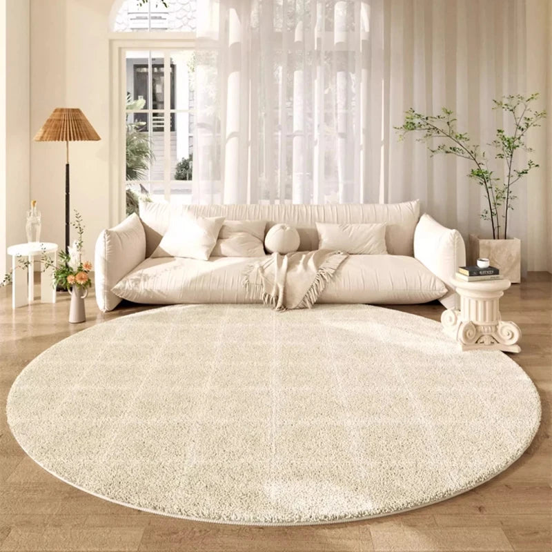 Crème Halo Rug by PurelyhomeDeco