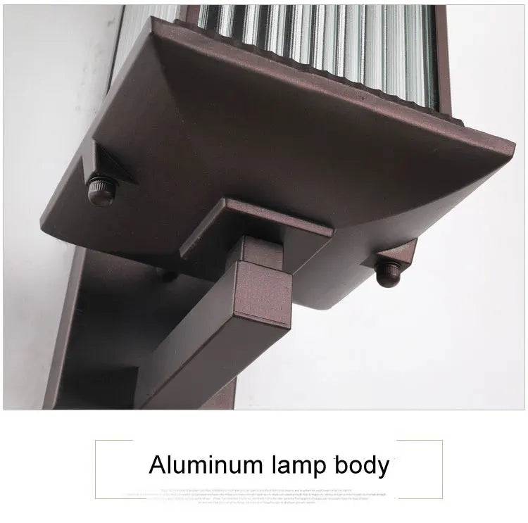 Aegis Outdoor Wall Lamp by PurelyhomeDeco