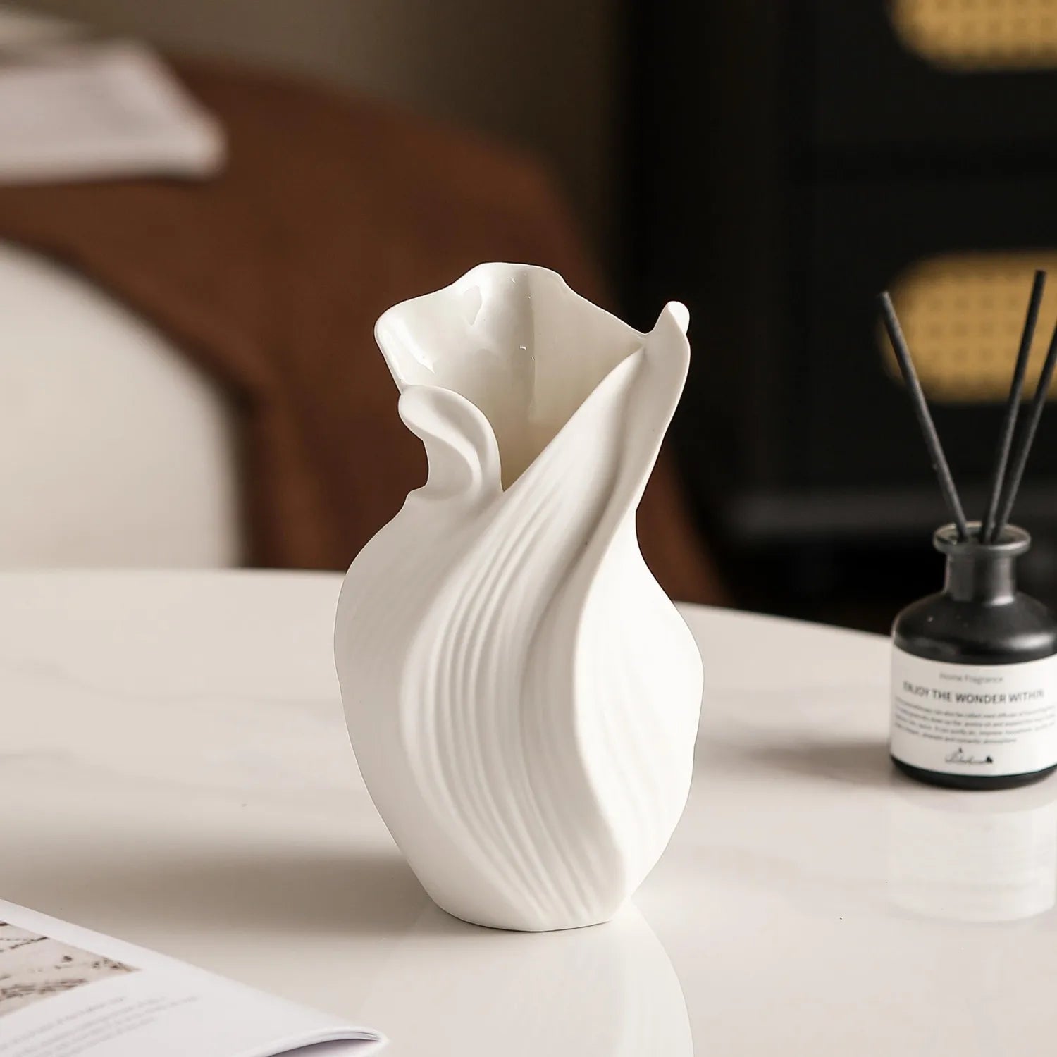 Ethereal Form Vase by PurelyhomeDeco