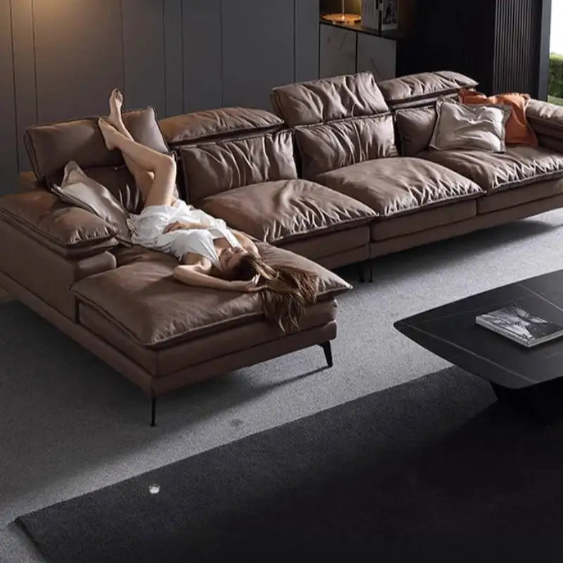 LussoForma™ — Italian Modern Fabric Sofa | Luxury Minimalist Living Room Sofa by PurelyhomeDeco