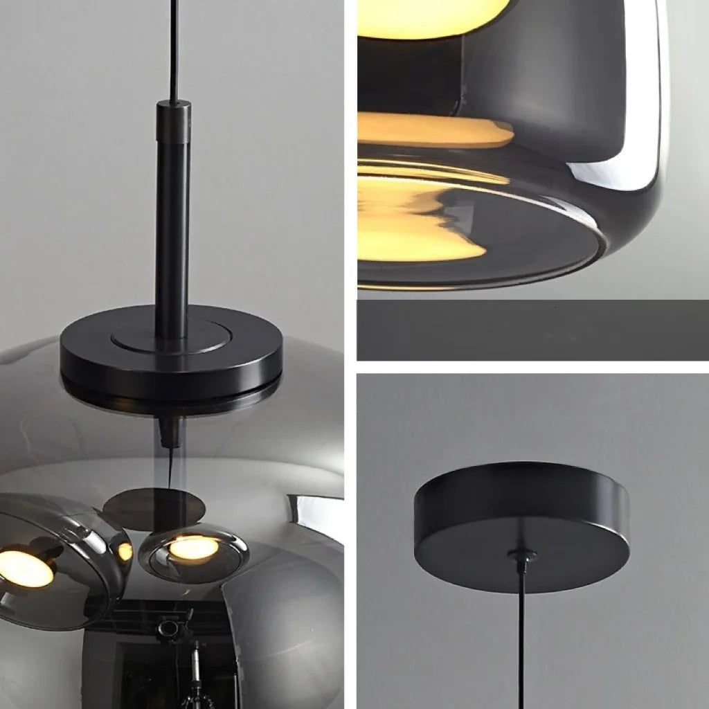 Still Light Glass Pendant by PurelyhomeDeco