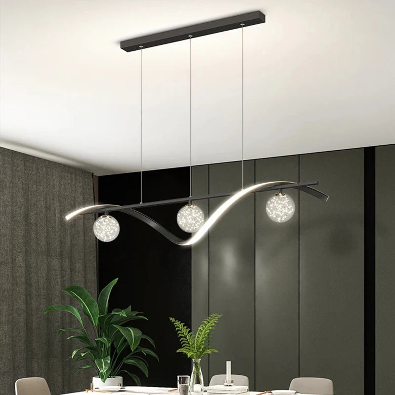 Pearl Drift Chandelier by PurelyhomeDeco