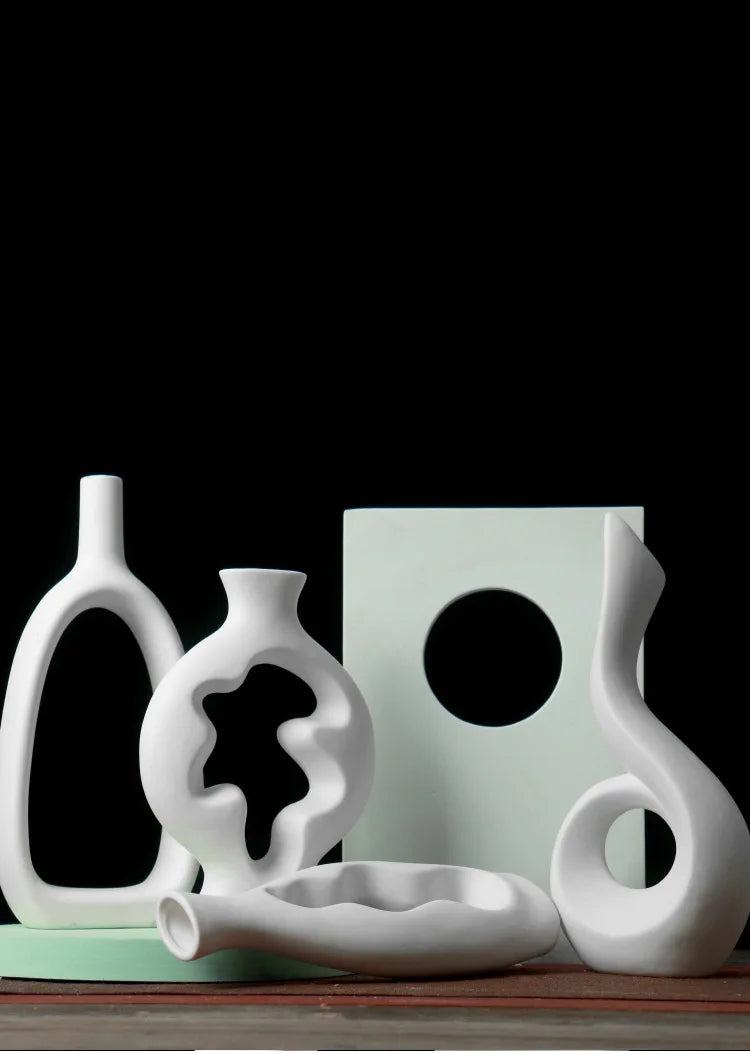 Silent Hollow Vase by PurelyhomeDeco