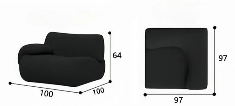 MODULÉ™ Luxury Modular Sofa | Modern Minimalist Free-Combination Living System by PurelyhomeDeco