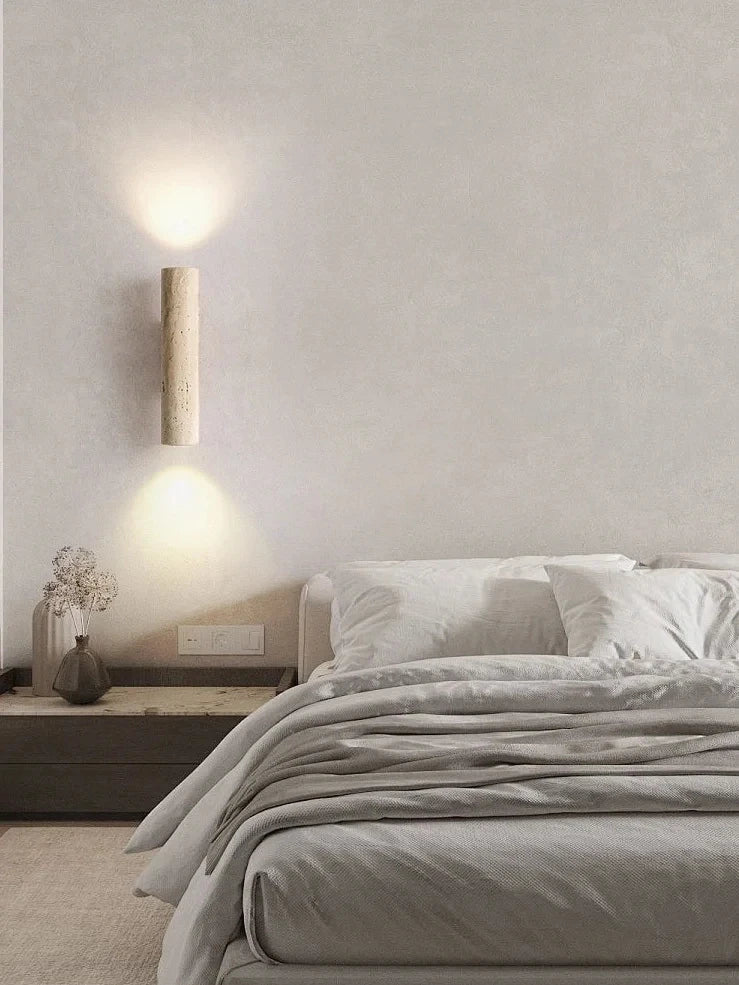 Sabi Stone Sconce by PurelyhomeDeco