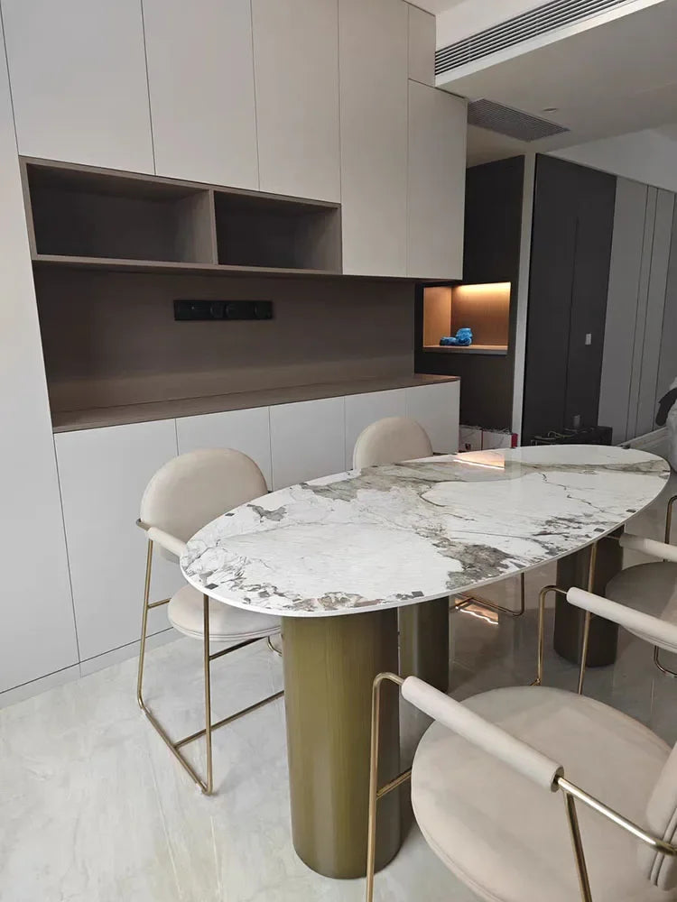 VELØR™ Mid-Century Luxury Dining Table by PurelyhomeDeco