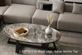 Verona™ Oval Marble Coffee Table – Modern Luxury Living Room Table by PurelyhomeDeco