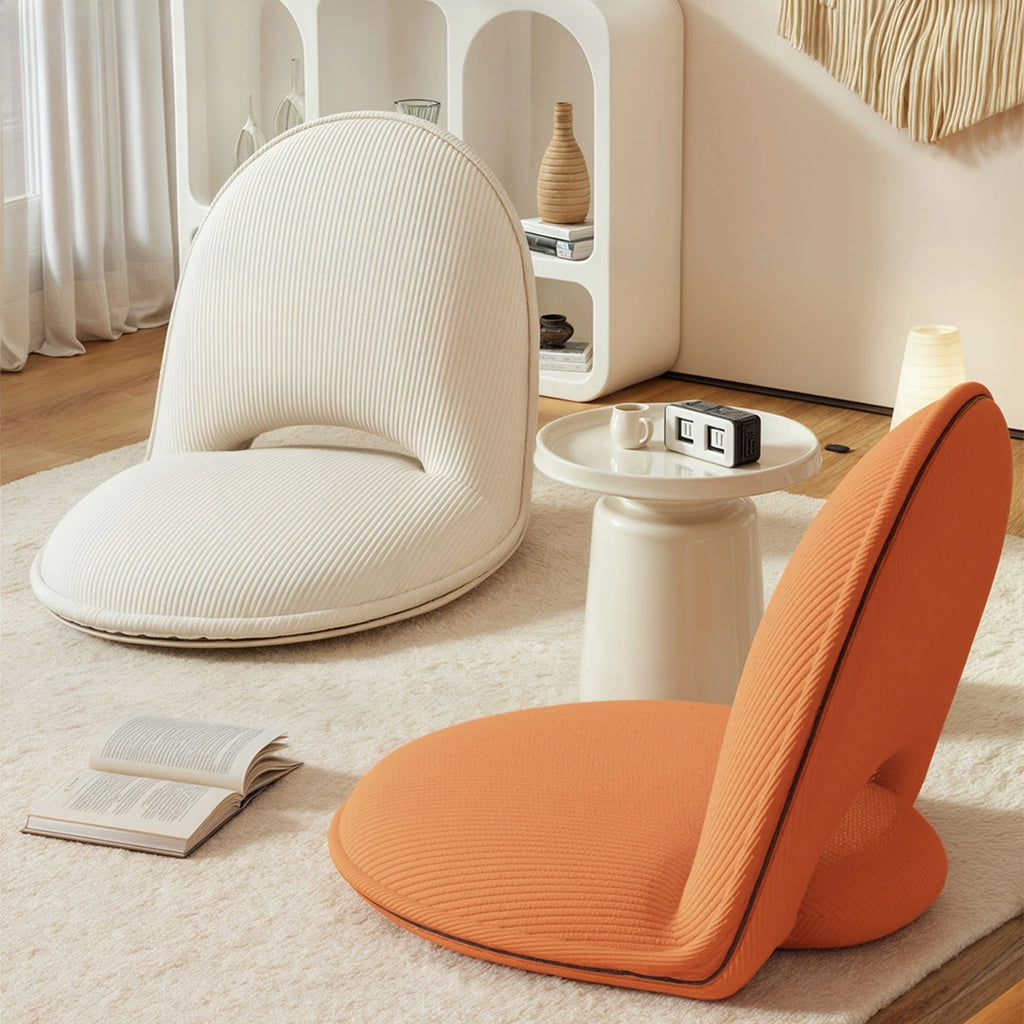 Foldable Backrest Tatami Lounger for Sitting & Sleeping, Small Space Bed for Bay Window Guest, Convertible Floor Cushion Chair by PurelyhomeDeco