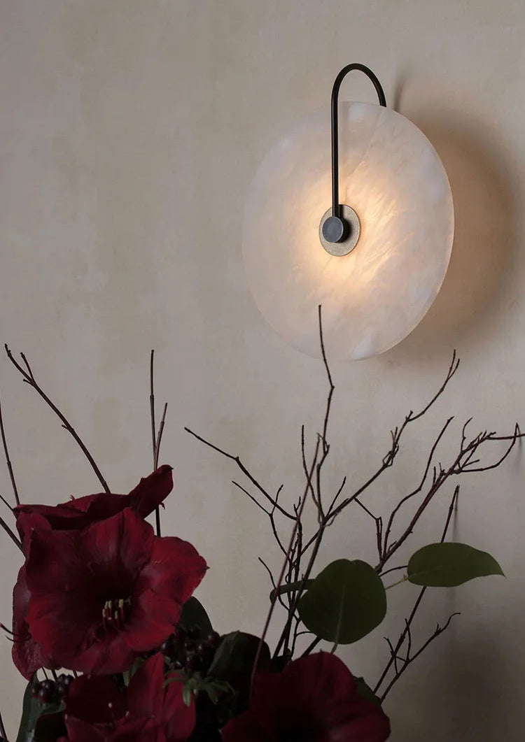 Selene Stone Wall Lamp by PurelyhomeDeco