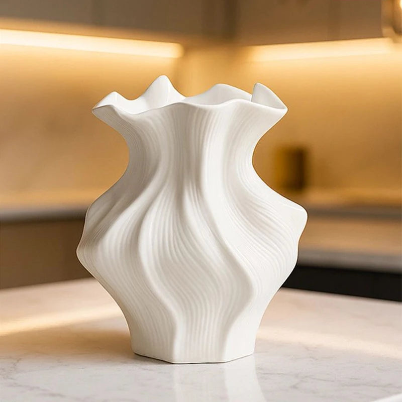 Arctic Grace Vase by PurelyhomeDeco