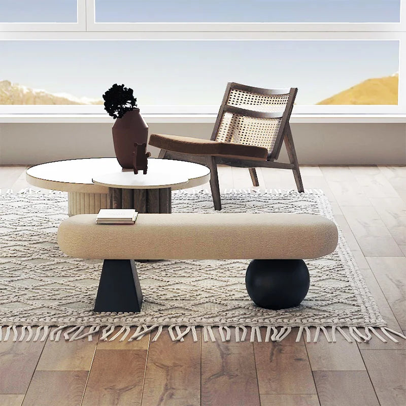 ‌MAISON SKANDRA™ Designer Entryway Bench by PurelyhomeDeco