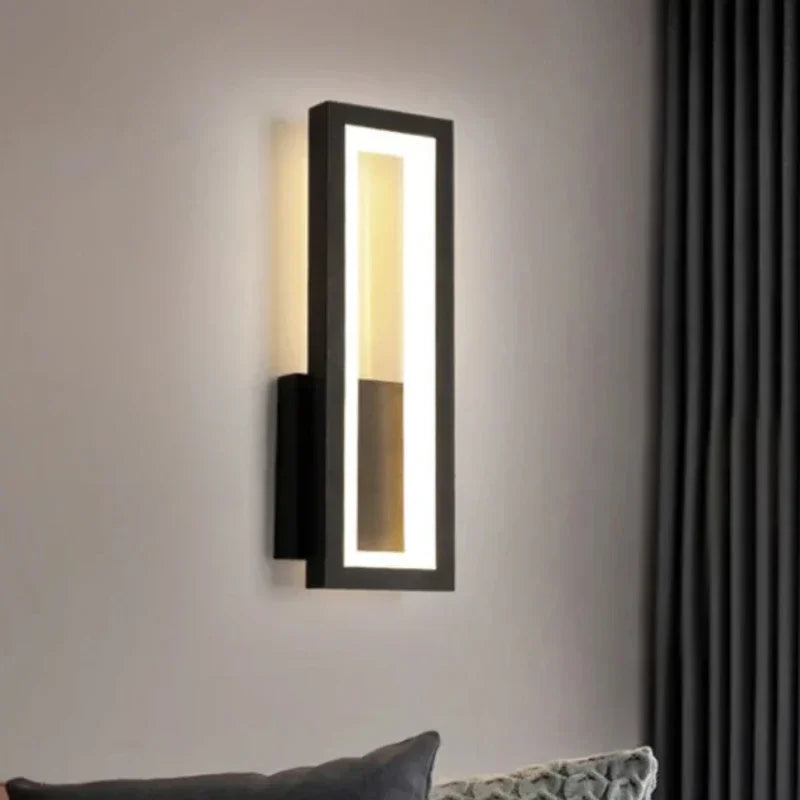 Linéa Duo – Modern Minimalist LED Wall Sconce | Black & White Bedside Light by PurelyhomeDeco