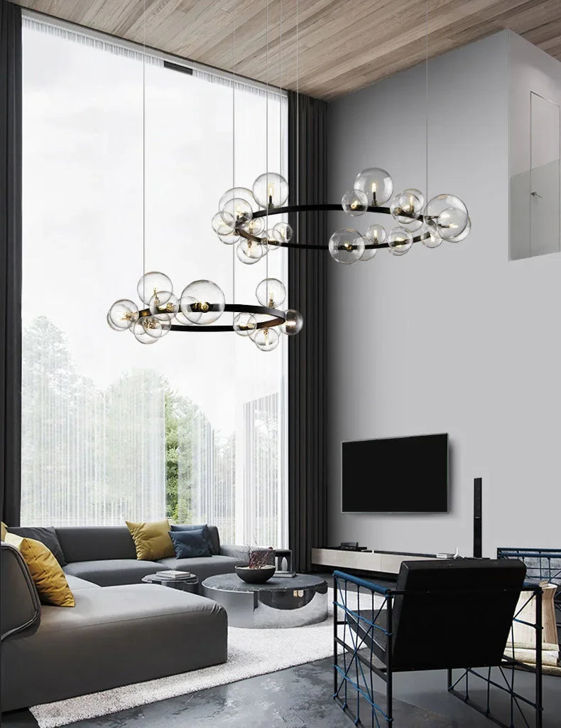Foam Drift Pendant by PurelyhomeDeco