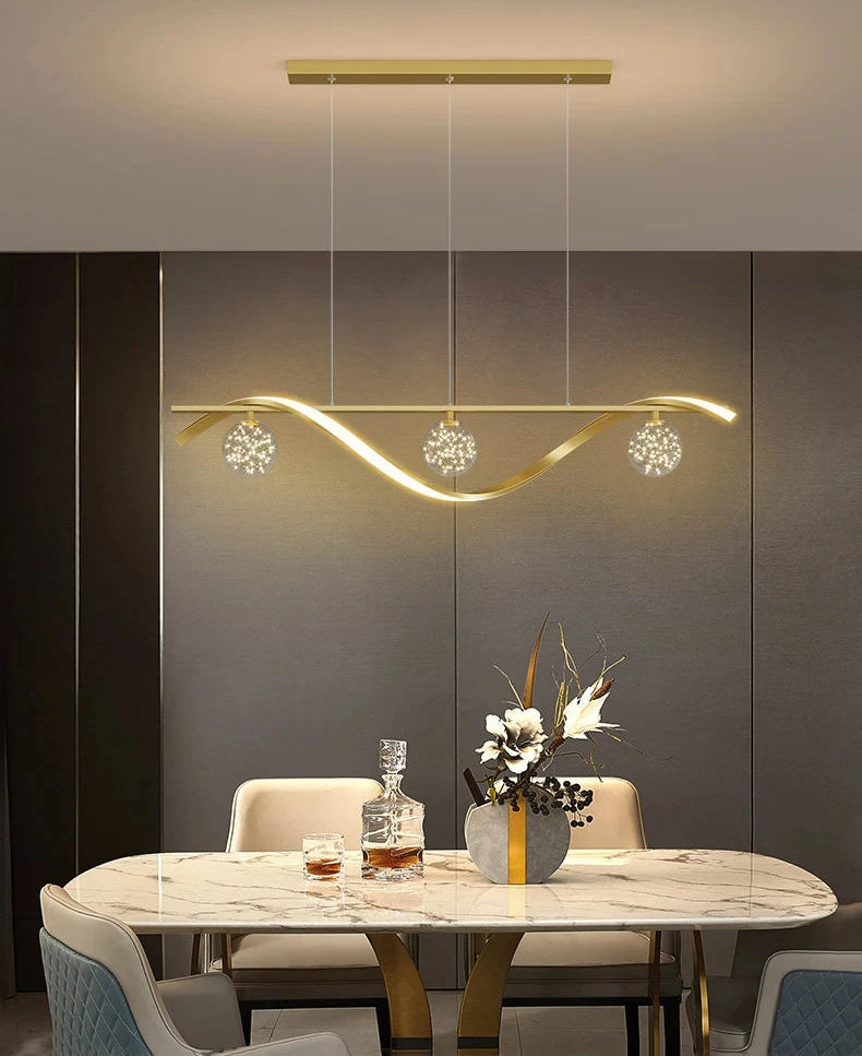 Pearl Drift Chandelier by PurelyhomeDeco