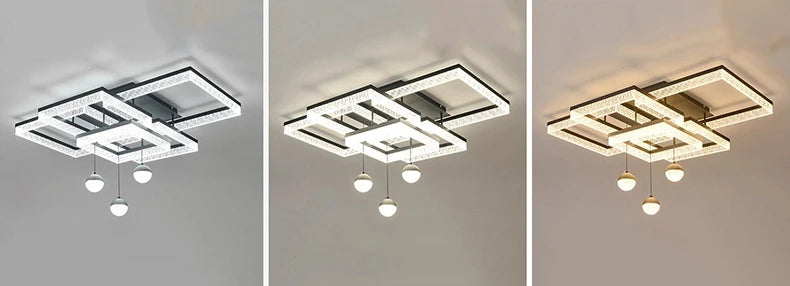 Crystal Cascade Chandelier by PurelyhomeDeco