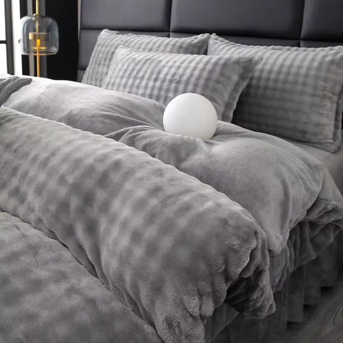 Arctic Plush Duvet by PurelyhomeDeco