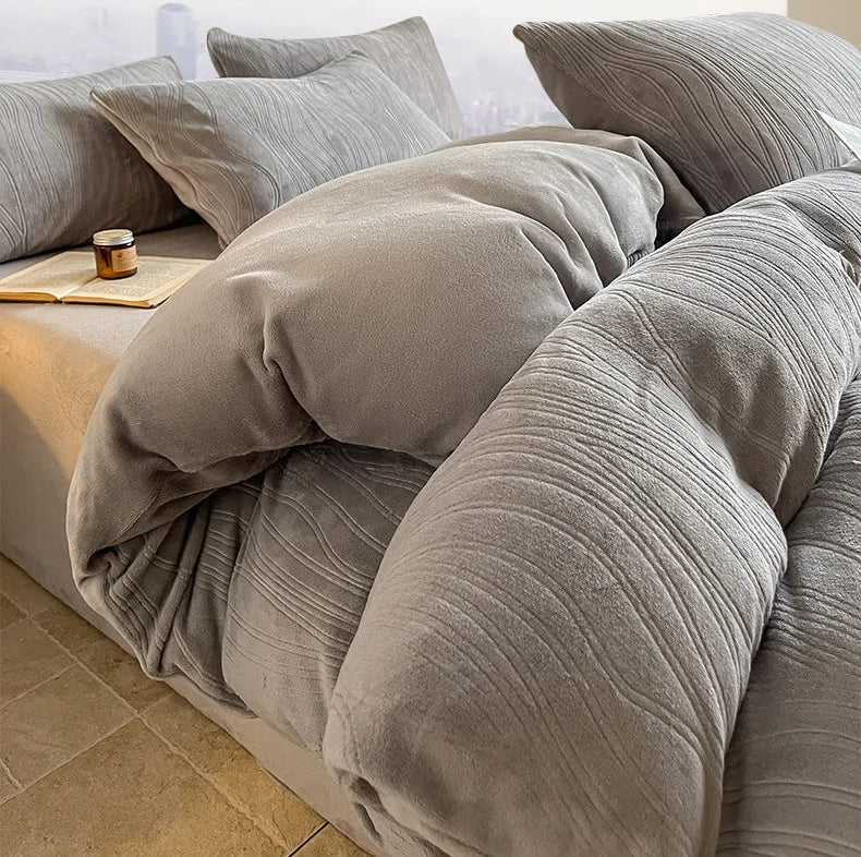 Noctavia Luxe Fleece Ensemble by PurelyhomeDeco