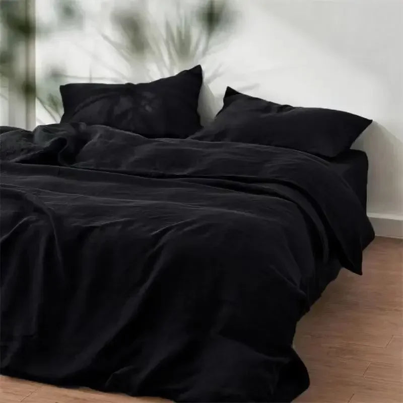 VELARÉ™ Natural French Linen Duvet Cover – Durable, Breathable, Luxury Home Textiles by PurelyhomeDeco