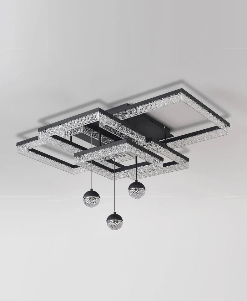 Crystal Cascade Chandelier by PurelyhomeDeco