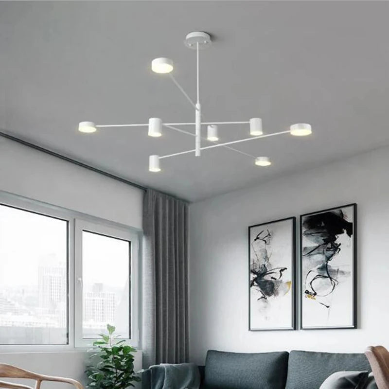 Linea Pivot Chandelier by PurelyhomeDeco
