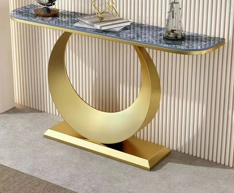 KALYX Modern Slab Hallway Console by PurelyhomeDeco