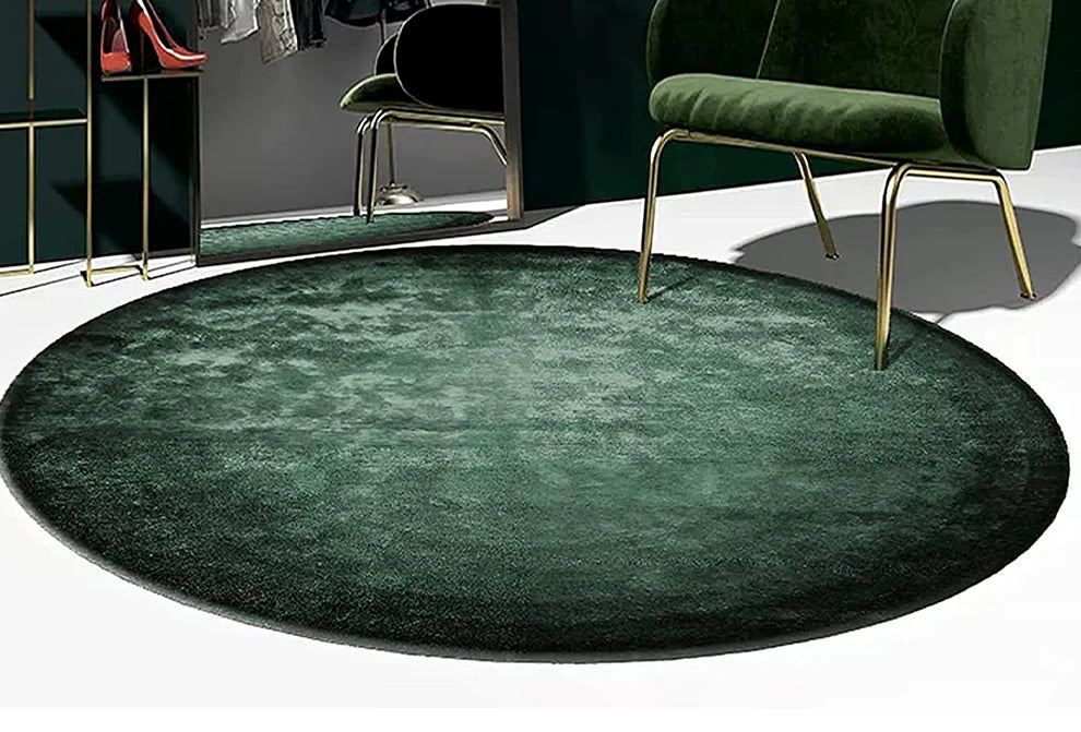 Verdant Halo Rug by PurelyhomeDeco