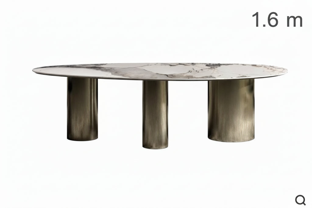 VELØR™ Mid-Century Luxury Dining Table by PurelyhomeDeco