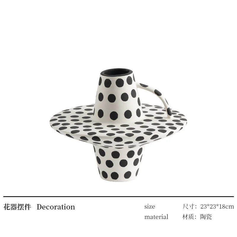 LineaCeram™ — Modern Ceramic Vase with Timeless Textured Elegance by PurelyhomeDeco
