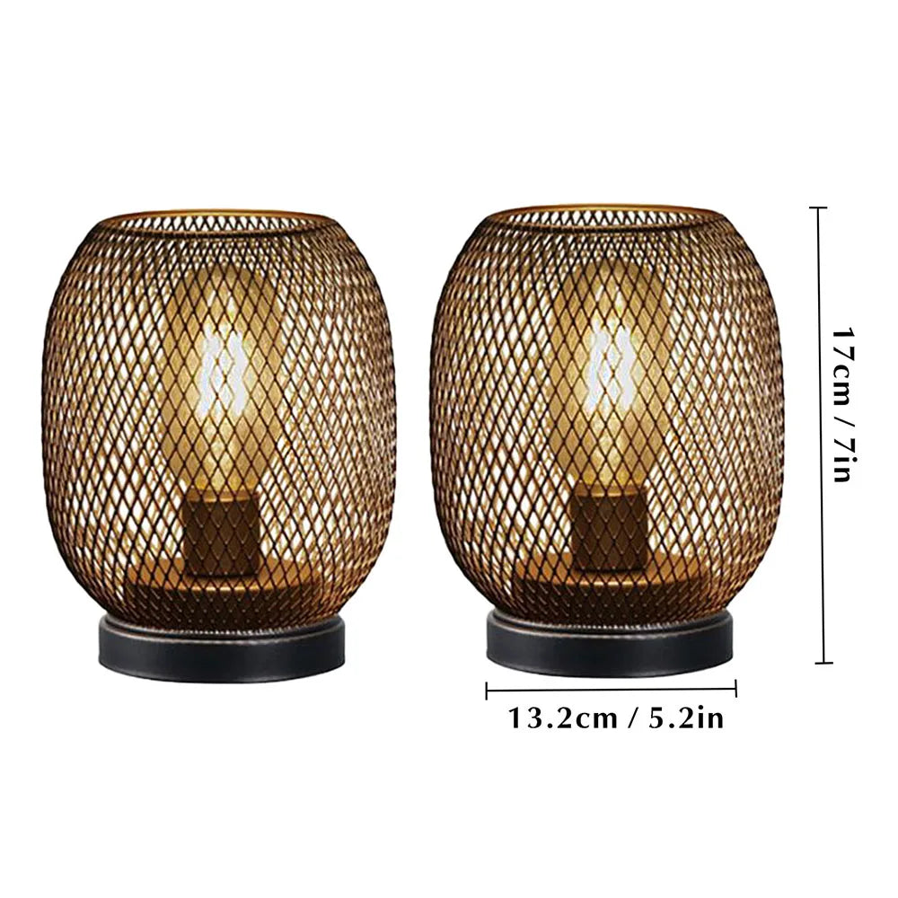 Golden Vow LED Lantern Set by PurelyhomeDeco