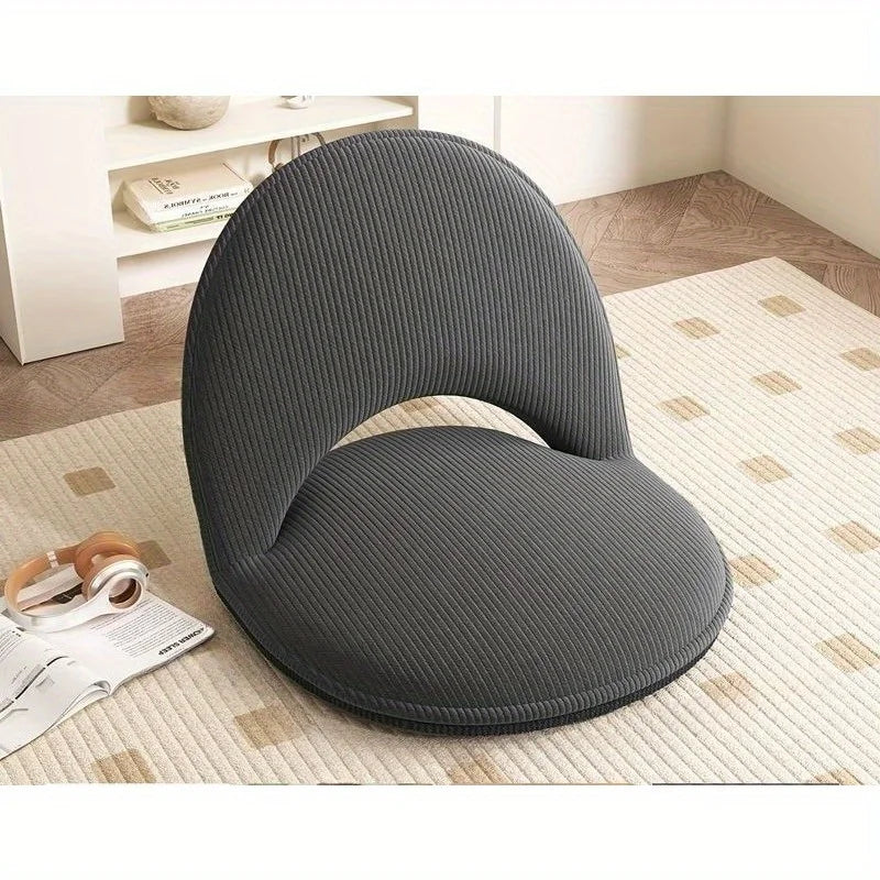 Foldable Backrest Tatami Lounger for Sitting & Sleeping, Small Space Bed for Bay Window Guest, Convertible Floor Cushion Chair by PurelyhomeDeco