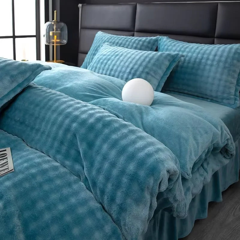 Arctic Plush Duvet by PurelyhomeDeco