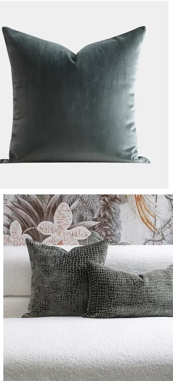 Emerald Royale Cushion by PurelyhomeDeco