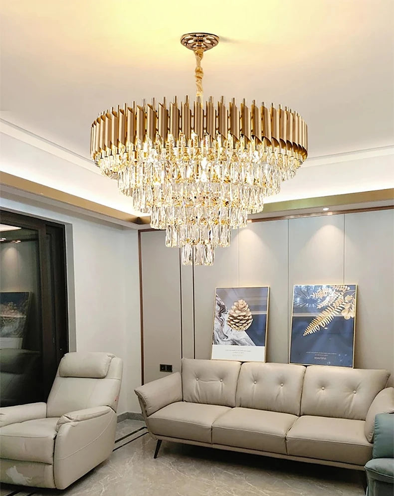 Nova Crystal Pendant Lamp by PurelyhomeDeco