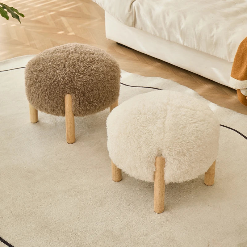 NEOFA™ Elegant Interior Stool | Soft Minimalist Repose-Pieds by PurelyhomeDeco