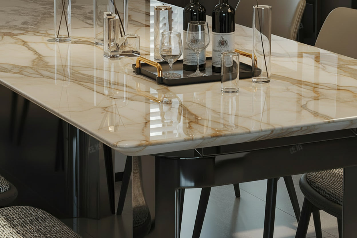 LITHA™ Luxury Stone Table by PurelyhomeDeco