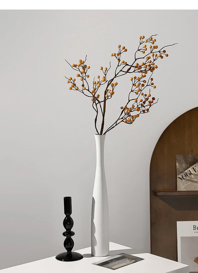 Ivory Spire Vase by PurelyhomeDeco