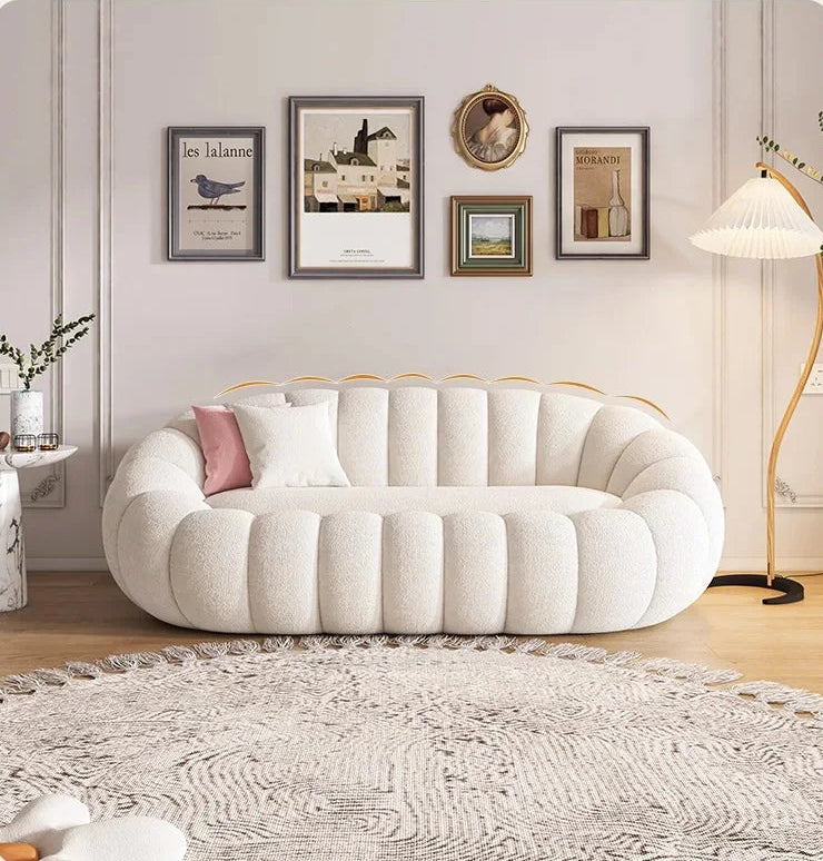CLOUDKIN™ Pumpkin Sofa by PurelyhomeDeco
