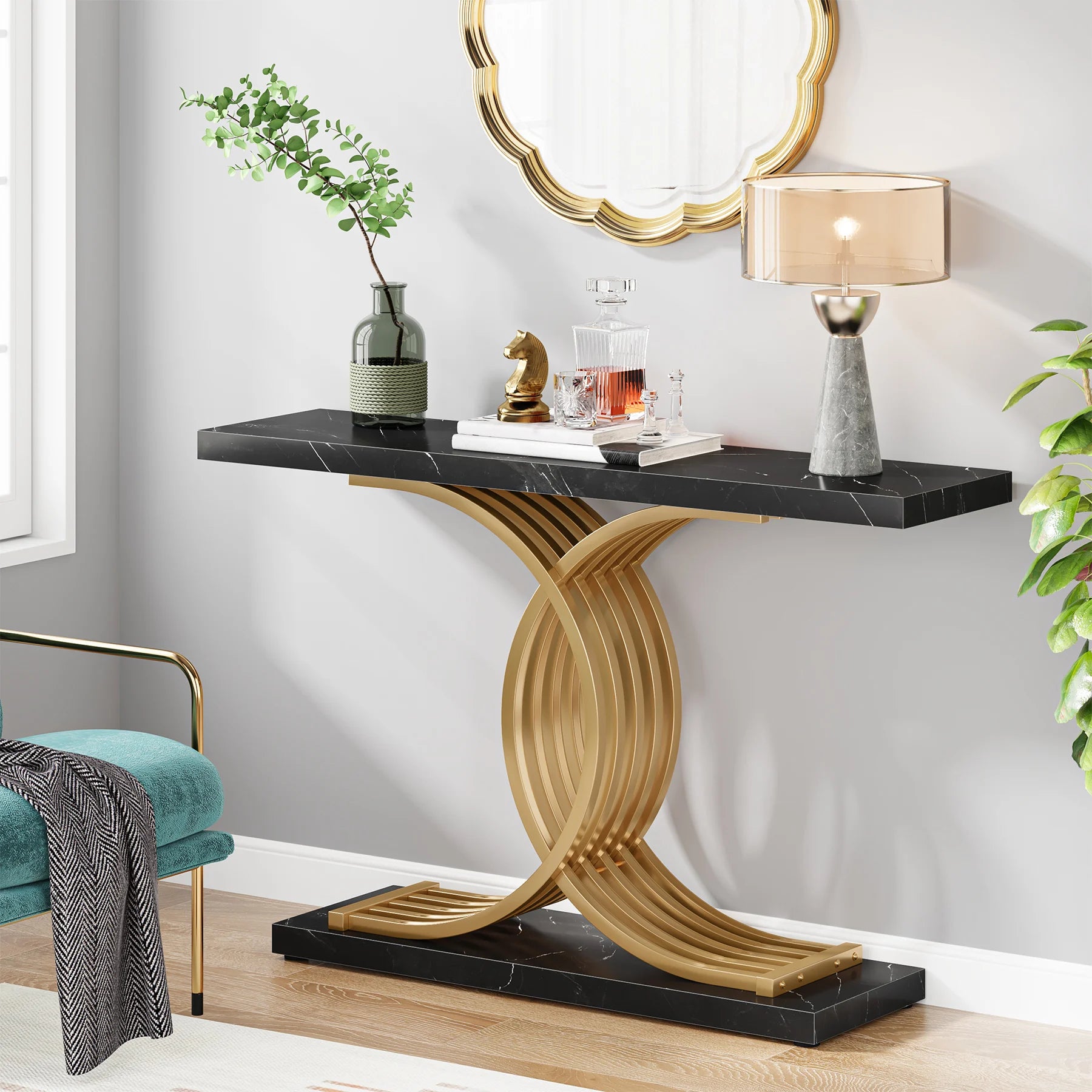 Aurea Axis Console by PurelyhomeDeco